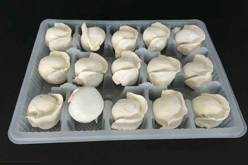 水餃吸塑托盤定制